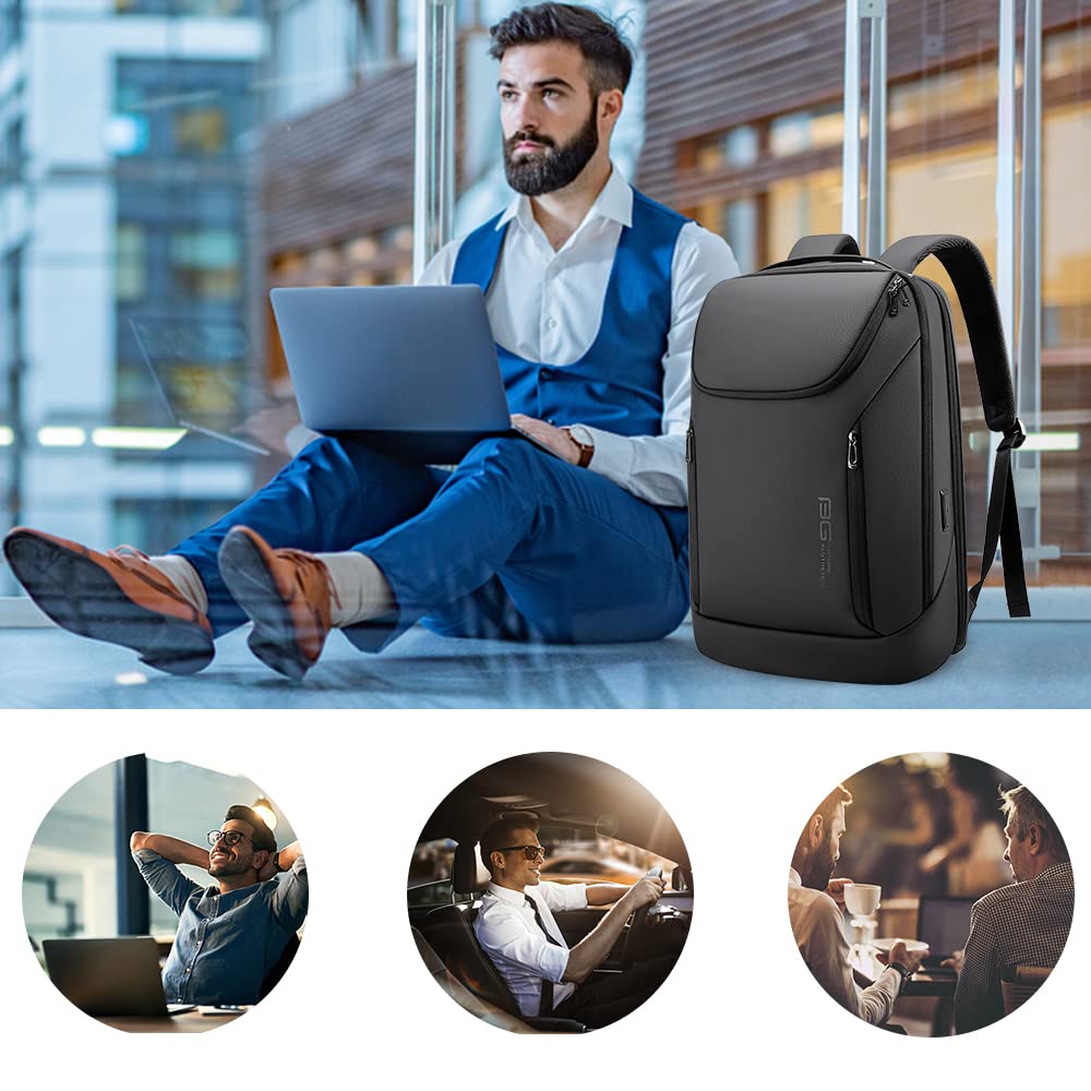Foto 7 pulgar | Mochila Bange Business Smart Impermeable Para Portátil De 15,6 Pulgadas - Venta Internacional.