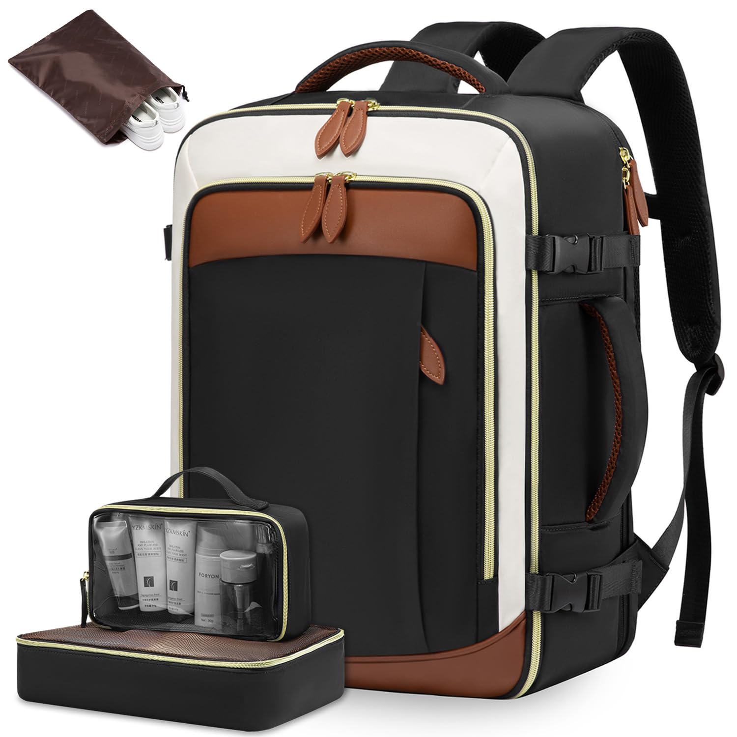 Mochila De Viaje Lovevook De 40 Litros Para Mujer Con Cubos De Embalaje De 17 Pulgadas - Venta Internacional.