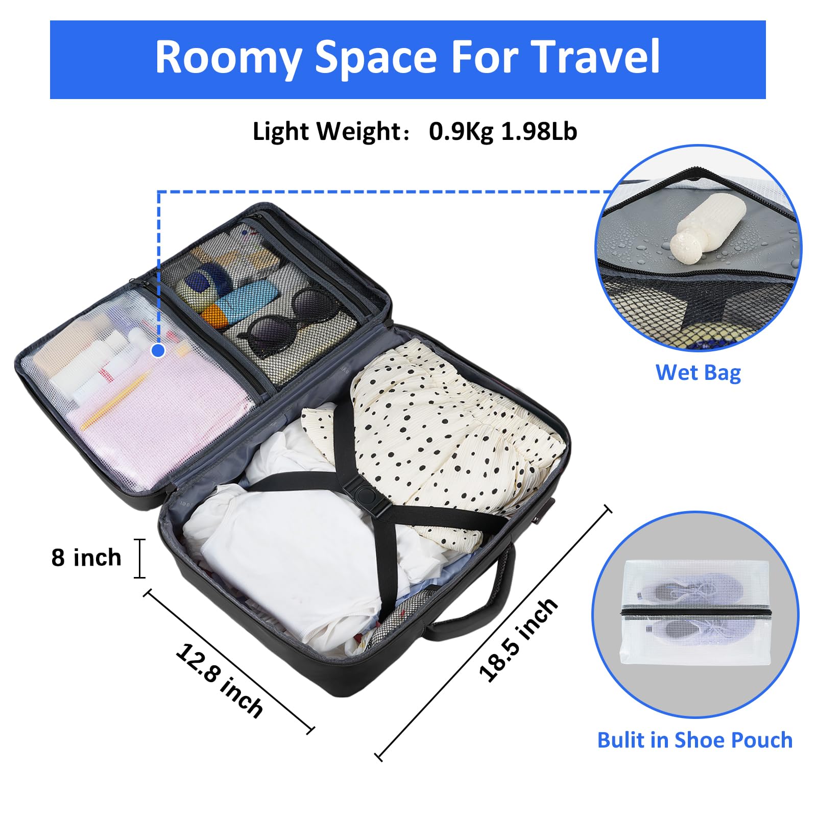 Foto 6 pulgar | Mochila De Viaje Taygeer Para Hombre Y Mujer Con Puerto Usb De 17,3 Pulgadas - Venta Internacional.