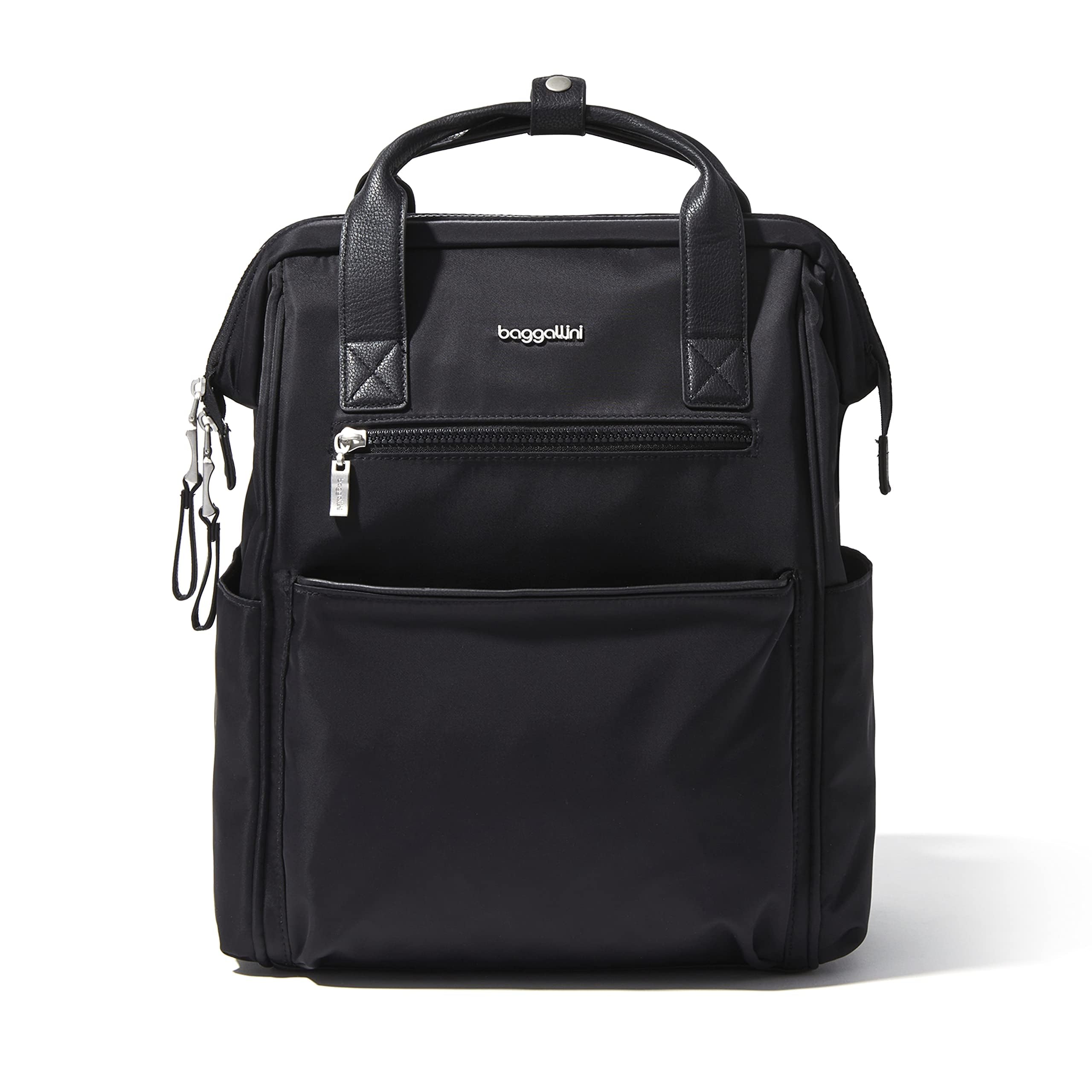 Mochila Baggallini Soho Travel Laptop Ligera Negra - Venta Internacional.