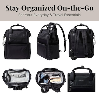 Foto 6 | Mochila Baggallini Soho Travel Laptop Ligera Negra - Venta Internacional.