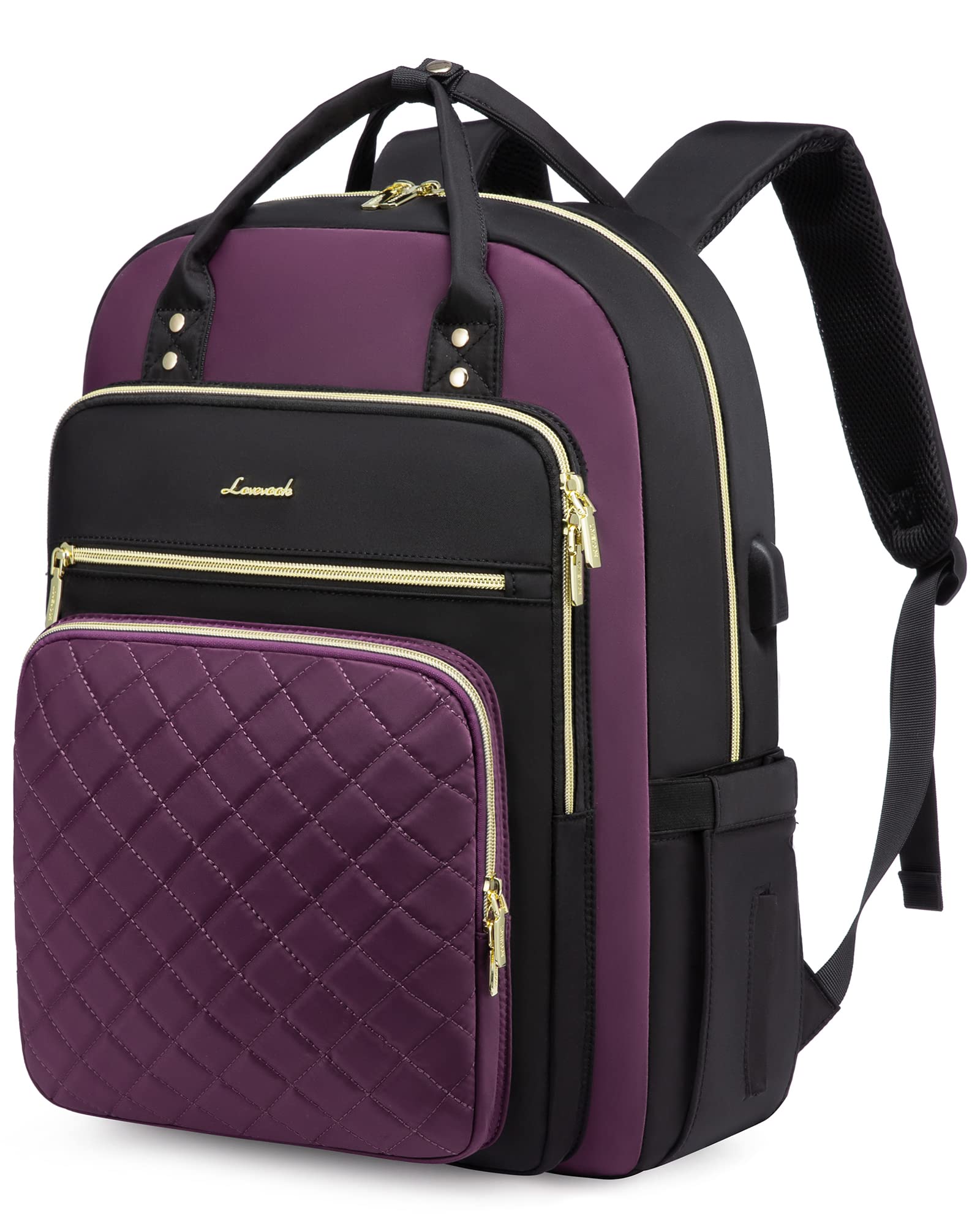 Foto 2 pulgar | Mochila Para Portátil Lovevook Para Mujer De 15.6 Pulgadas Con Puerto Usb - Venta Internacional.