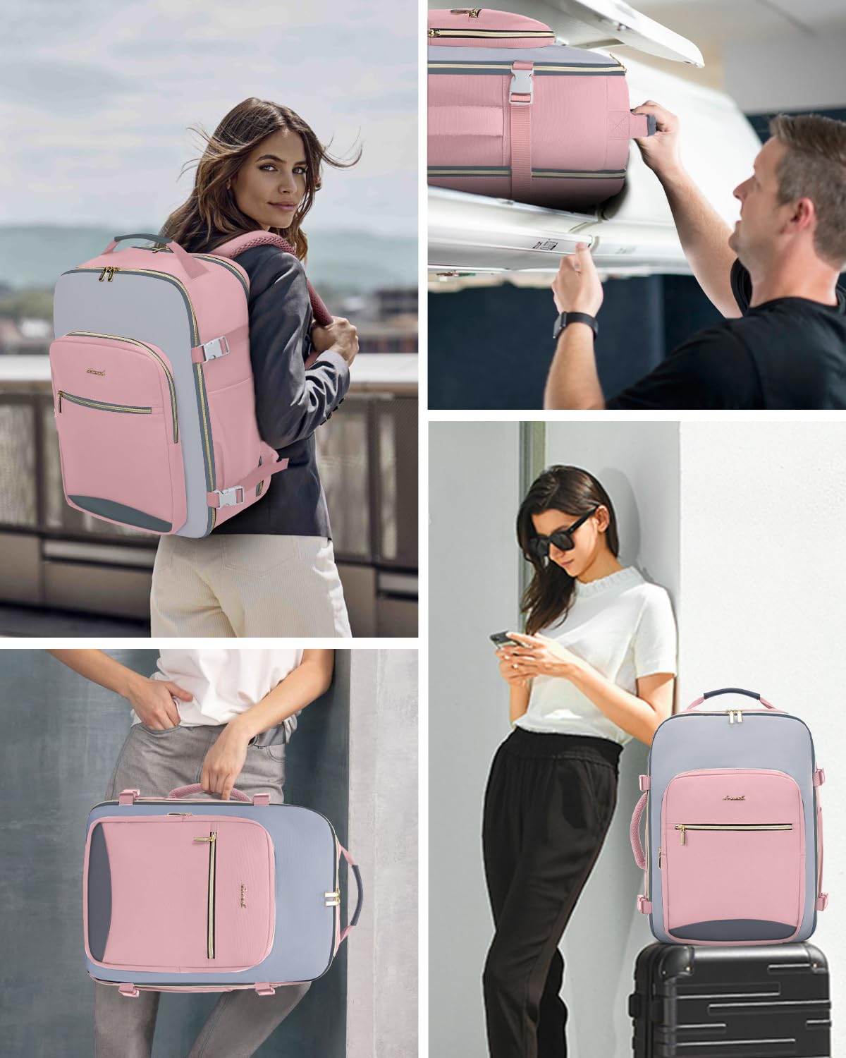 Foto 7 pulgar | Mochila de Viaje Lovevook 40L para Mujer - Venta Internacional