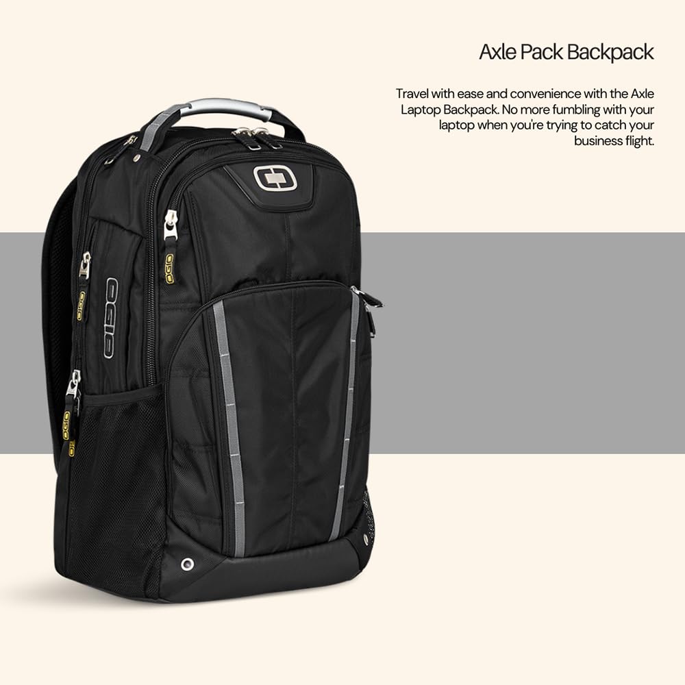 Foto 3 pulgar | Mochila Callaway Axle 17 Para Portátil Negra 19,25x13x9,25 Cm - Venta Internacional.