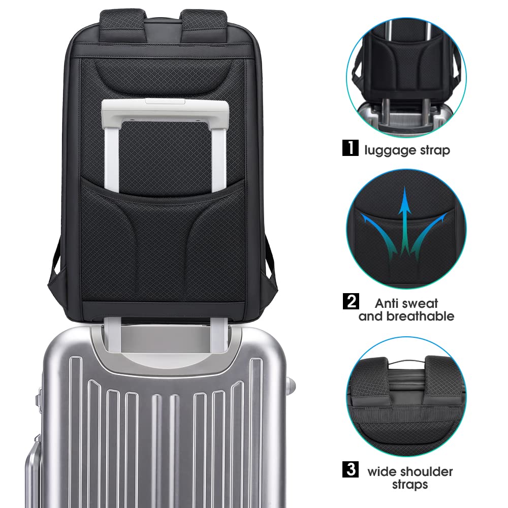 Foto 8 pulgar | Mochila Bange Antirrobo Business Para Portátil De 15,6 Pulgadas Con Usb - Venta Internacional.