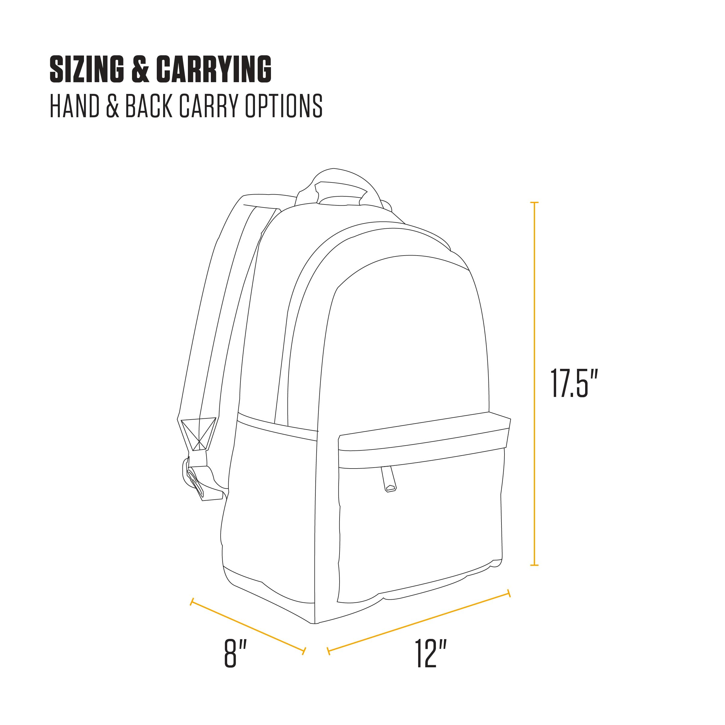 Foto 3 pulgar | Mochila Carhartt Classic 21l Resistente Al Agua Con Portátil De 15 Pulgadas - Venta Internacional.