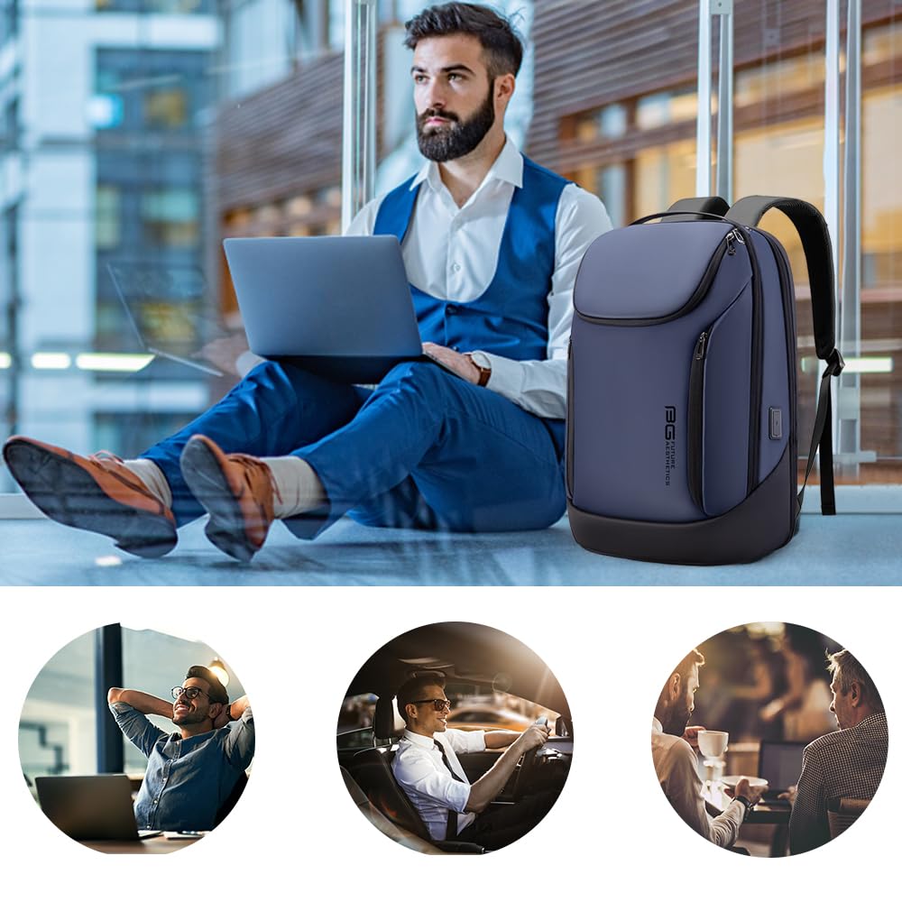 Foto 7 pulgar | Mochila Bange Business Smart Impermeable Para Portátil De 15,6 Pulgadas - Venta Internacional.