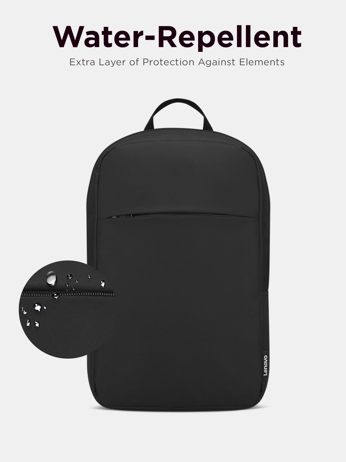 Foto 4 | Mochila Lenovo Negra para Ordenadores de Hasta 15,6 Pulgadas - Venta Internacional