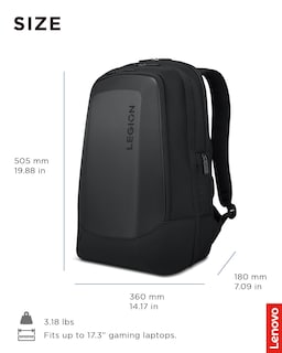 Foto 3 | Mochila Lenovo Legion Armored Portátil 17'' - Venta Internacional