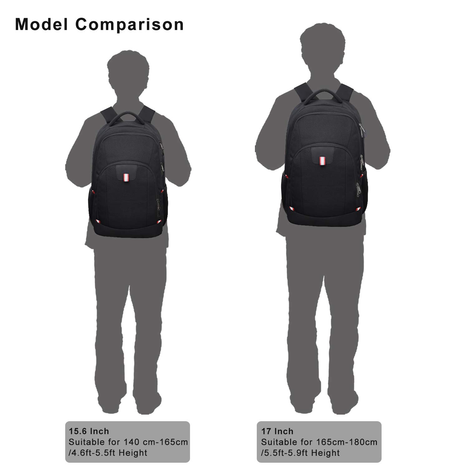 Foto 7 | Mochila Para Portátil Della Gao, Viajes De Negocios, Carga Usb De 15 Pulgadas - Venta Internacional.