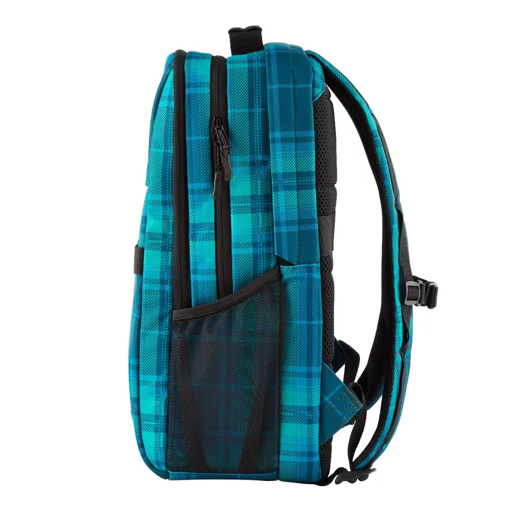 Foto 3 pulgar | Mochila Campus Xl 16,1 Para Laptop Diseño De La Tela Liso Azul Cuadros
