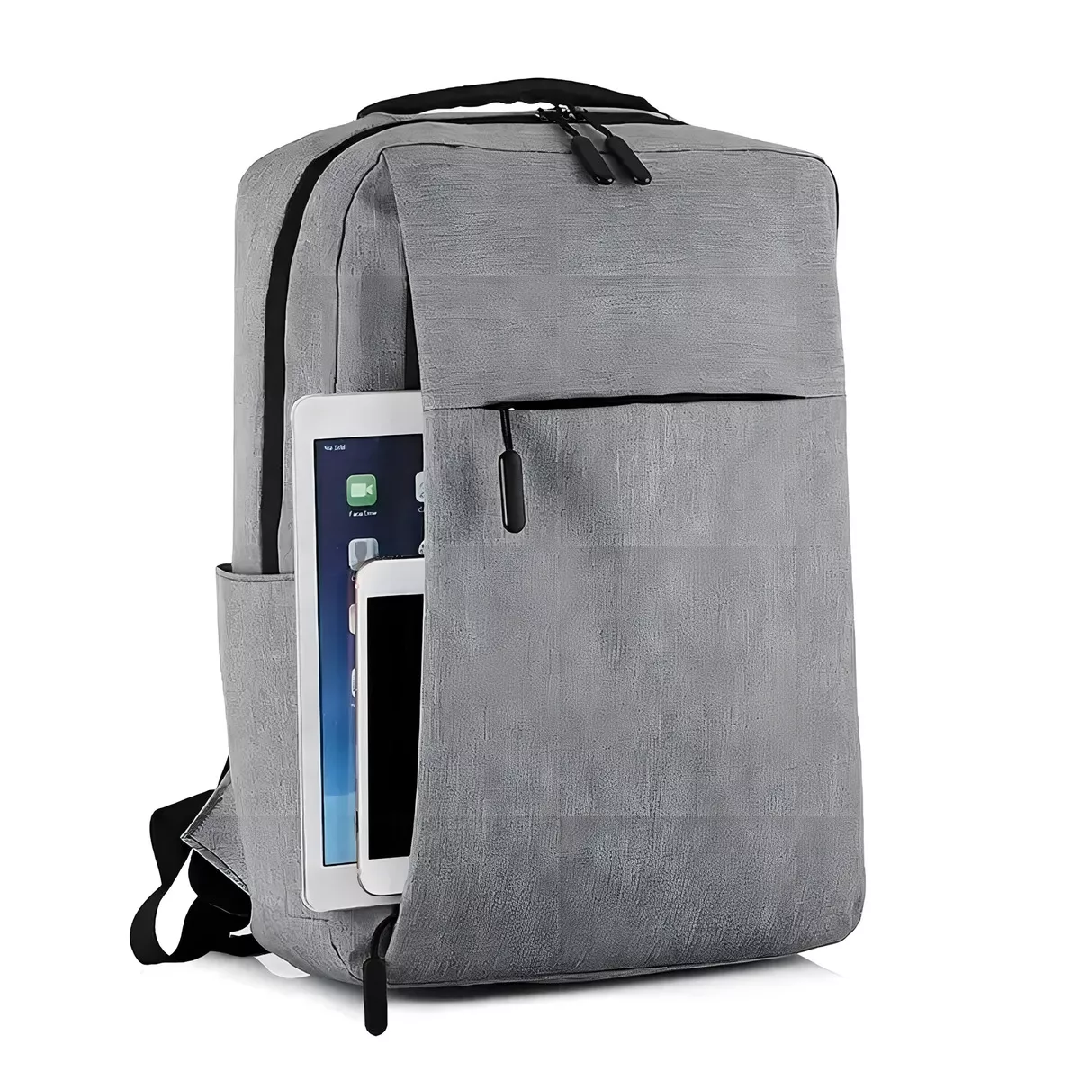 Foto 2 pulgar | Mochila Bolsa 15 Pulgadas Para Laptop Oxford Eo Safe Imports Esi-18230 Gris