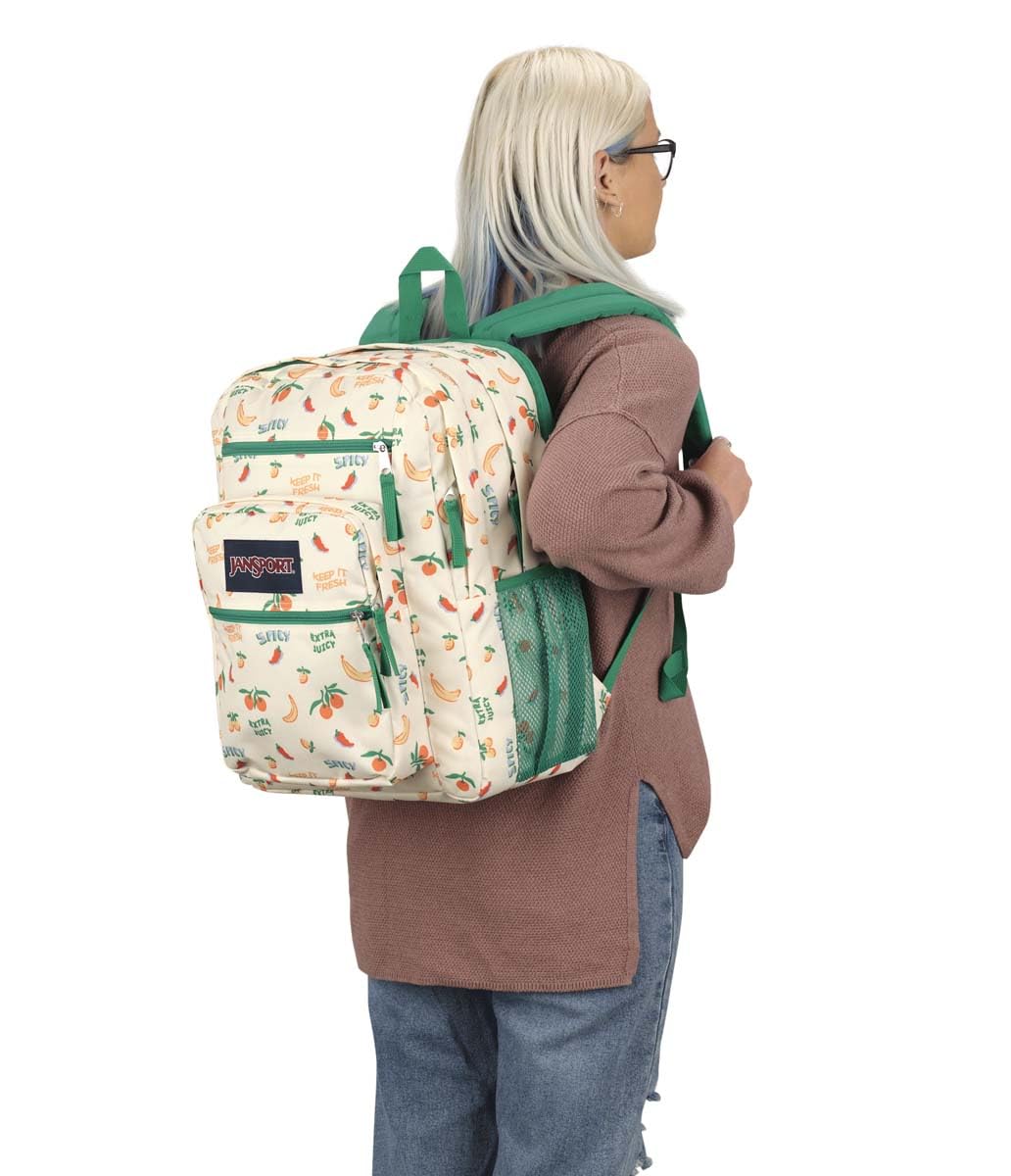 Foto 6 | Mochila Para Portátil Jansport Big Student 15 Pulgadas Five A Day Cream - Venta Internacional.