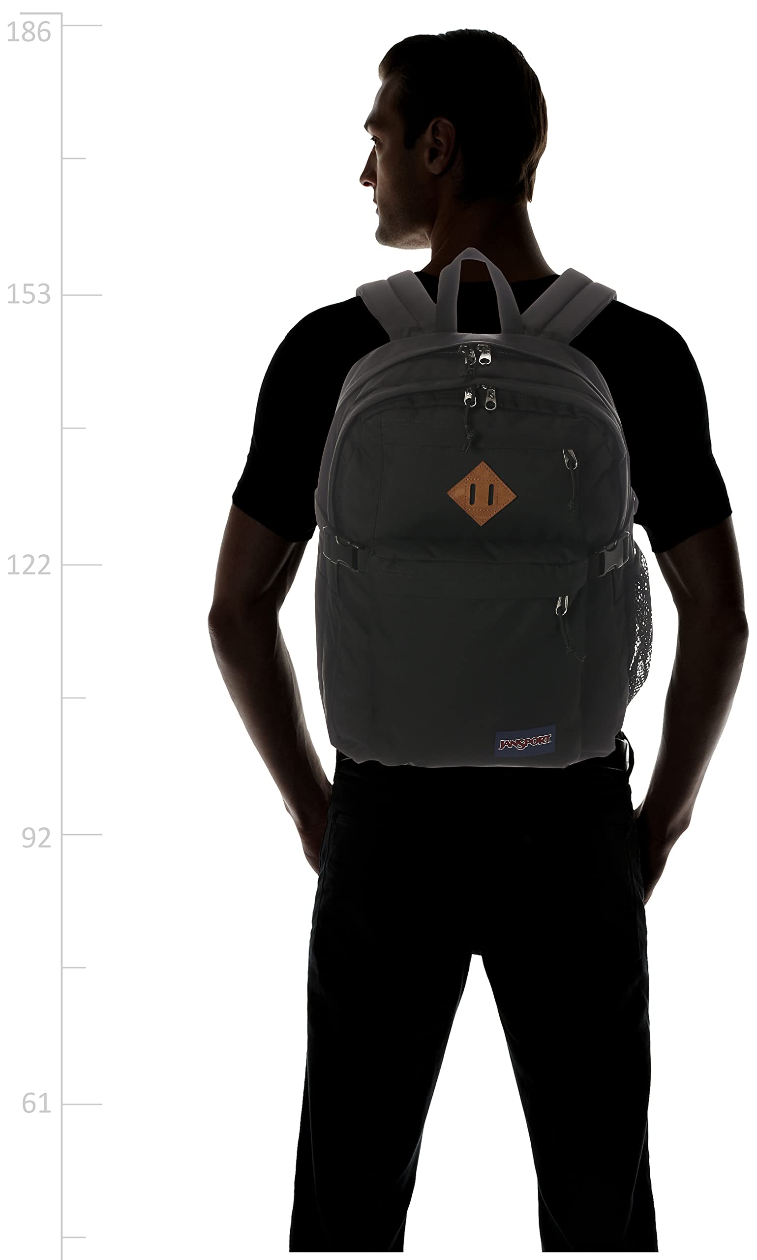 Foto 4 pulgar | Mochila Jansport Para Viajes Y Trabajo En El Campus Principal Con Portátil De 15 Pulgadas, Negra - Venta Internacional.