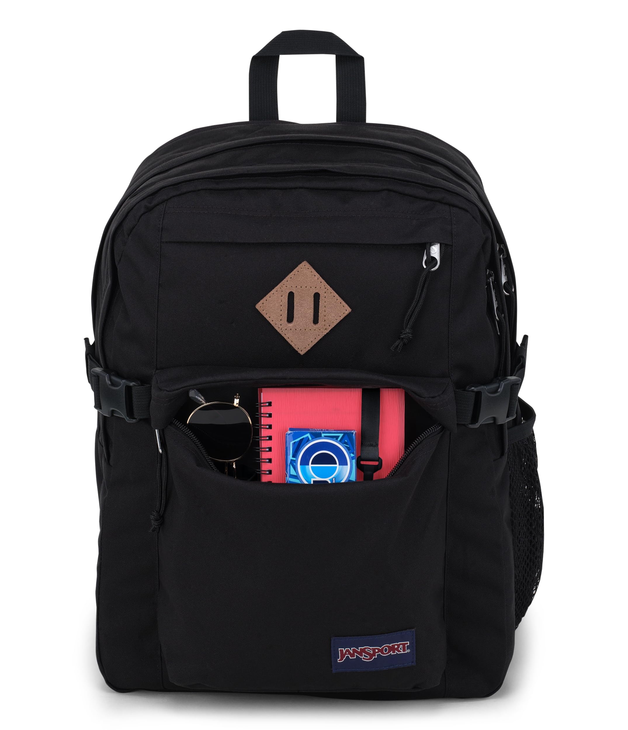 Foto 6 pulgar | Mochila Jansport Para Viajes Y Trabajo En El Campus Principal Con Portátil De 15 Pulgadas, Negra - Venta Internacional.