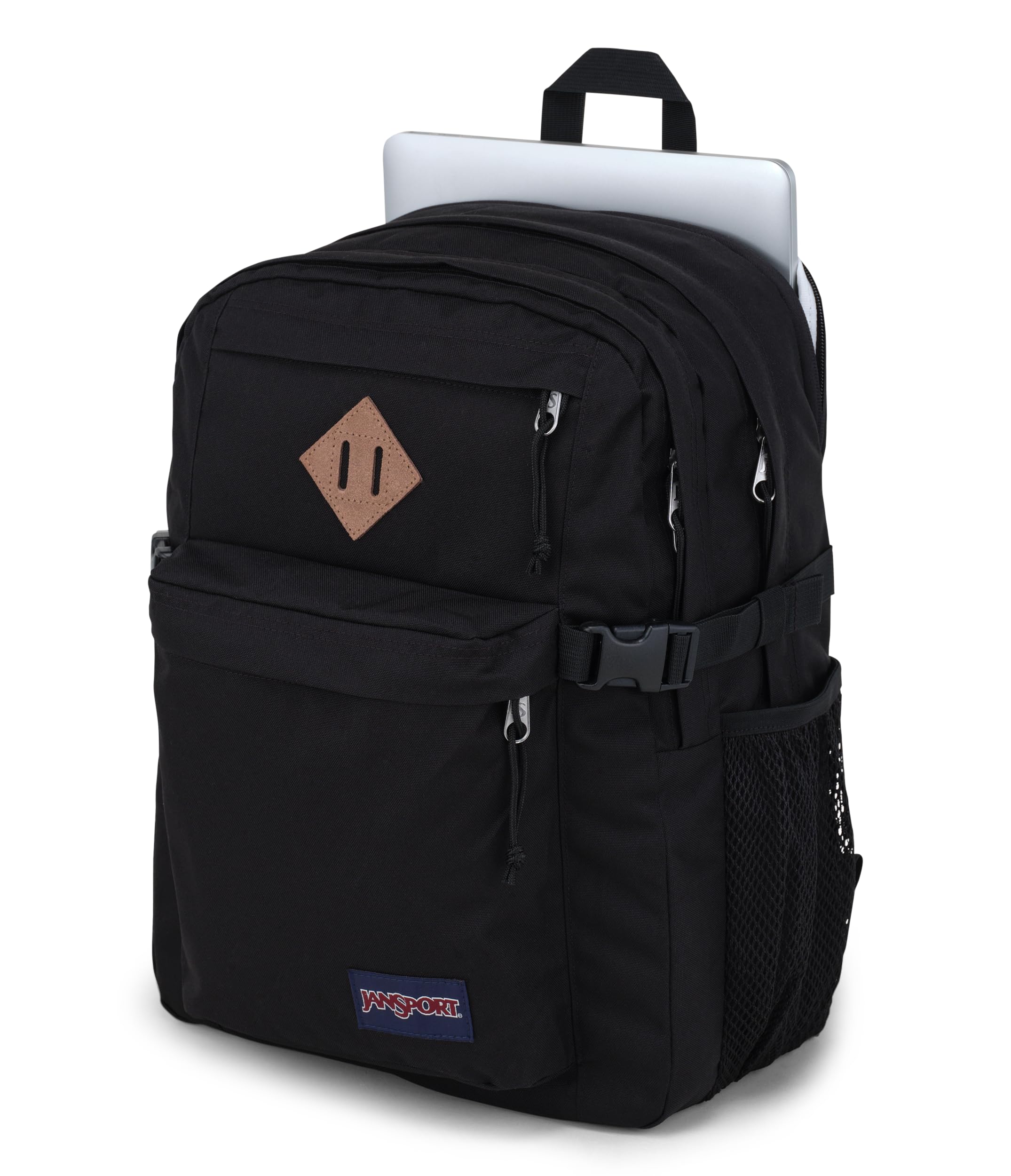 Foto 7 pulgar | Mochila Jansport Para Viajes Y Trabajo En El Campus Principal Con Portátil De 15 Pulgadas, Negra - Venta Internacional.