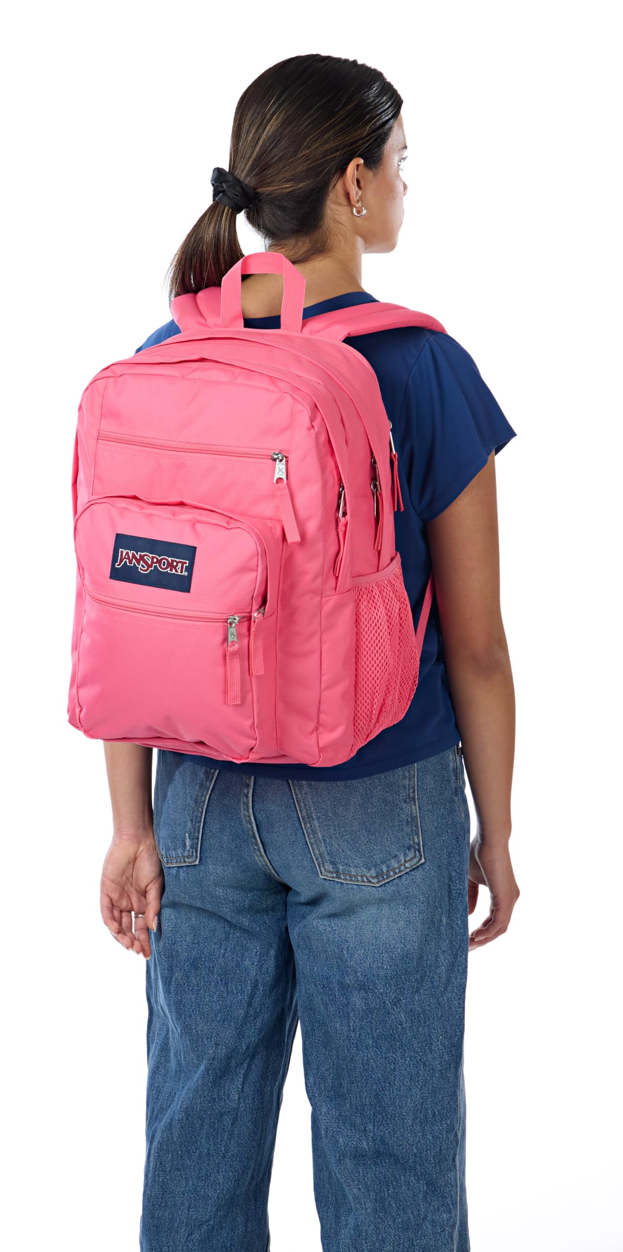 Foto 7 pulgar | Mochila Para Portátil Jansport Big Student De 15 Pulgadas - Posh Pink - Venta Internacional.
