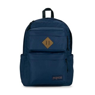 Foto 1 | Mochila Jansport Double Break De 27 Litros Con Compartimento Para Portátil De 15 Pulgadas Azul Marino - Venta Intern