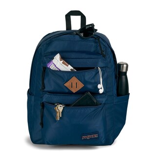 Foto 5 | Mochila Jansport Double Break De 27 Litros Con Compartimento Para Portátil De 15 Pulgadas Azul Marino - Venta Intern