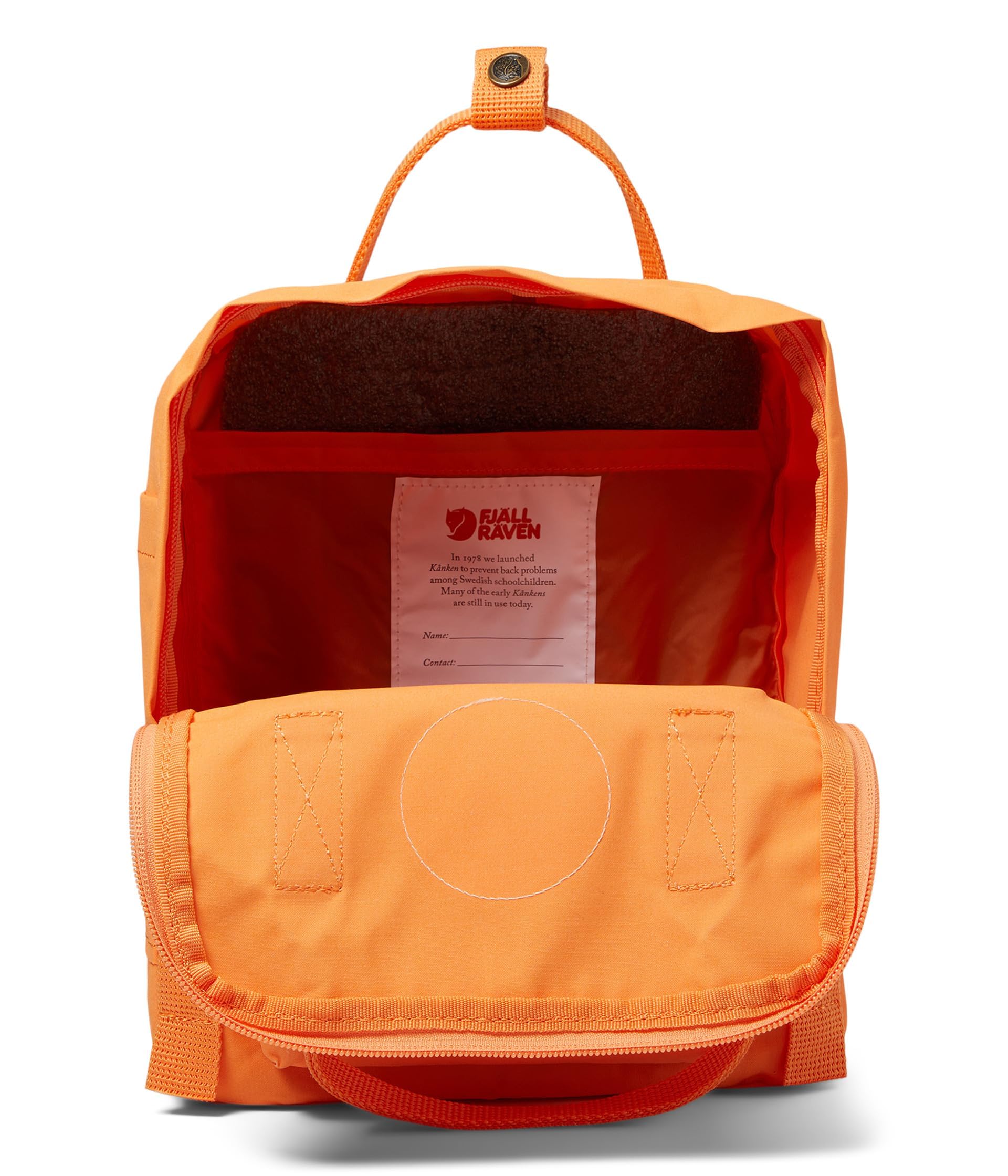 Foto 4 pulgar | Mochila Fjällräven Kånken Mini Unisex Sunstone Orange - Venta Internacional.