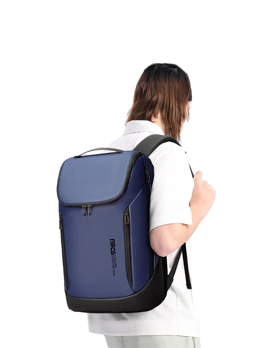 Foto 3 pulgar | Mochila Bange Para Laptop 15.6'' Modelo Bg-2517 Color Azul Marino Repelente Al Agua