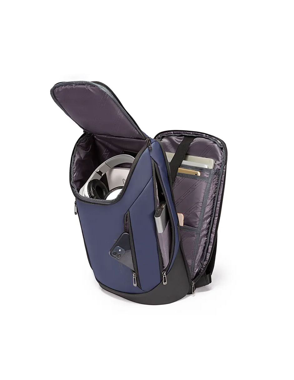 Foto 6 pulgar | Mochila Bange Para Laptop 15.6'' Modelo Bg-2517 Color Azul Marino Repelente Al Agua