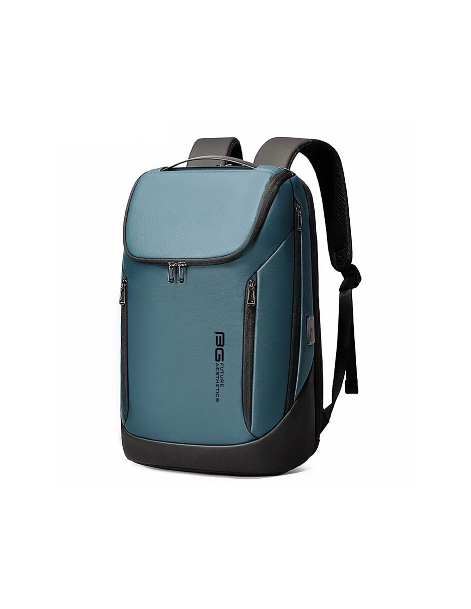 Mochila Bange Para Laptop 15.6'' Modelo Bg-2517 Color Azul Celeste Repelente Al Agua