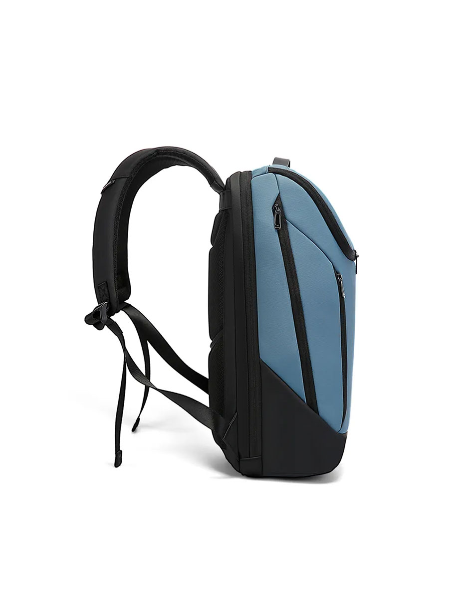 Foto 6 pulgar | Mochila Bange Para Laptop 15.6'' Modelo Bg-2517 Color Azul Celeste Repelente Al Agua