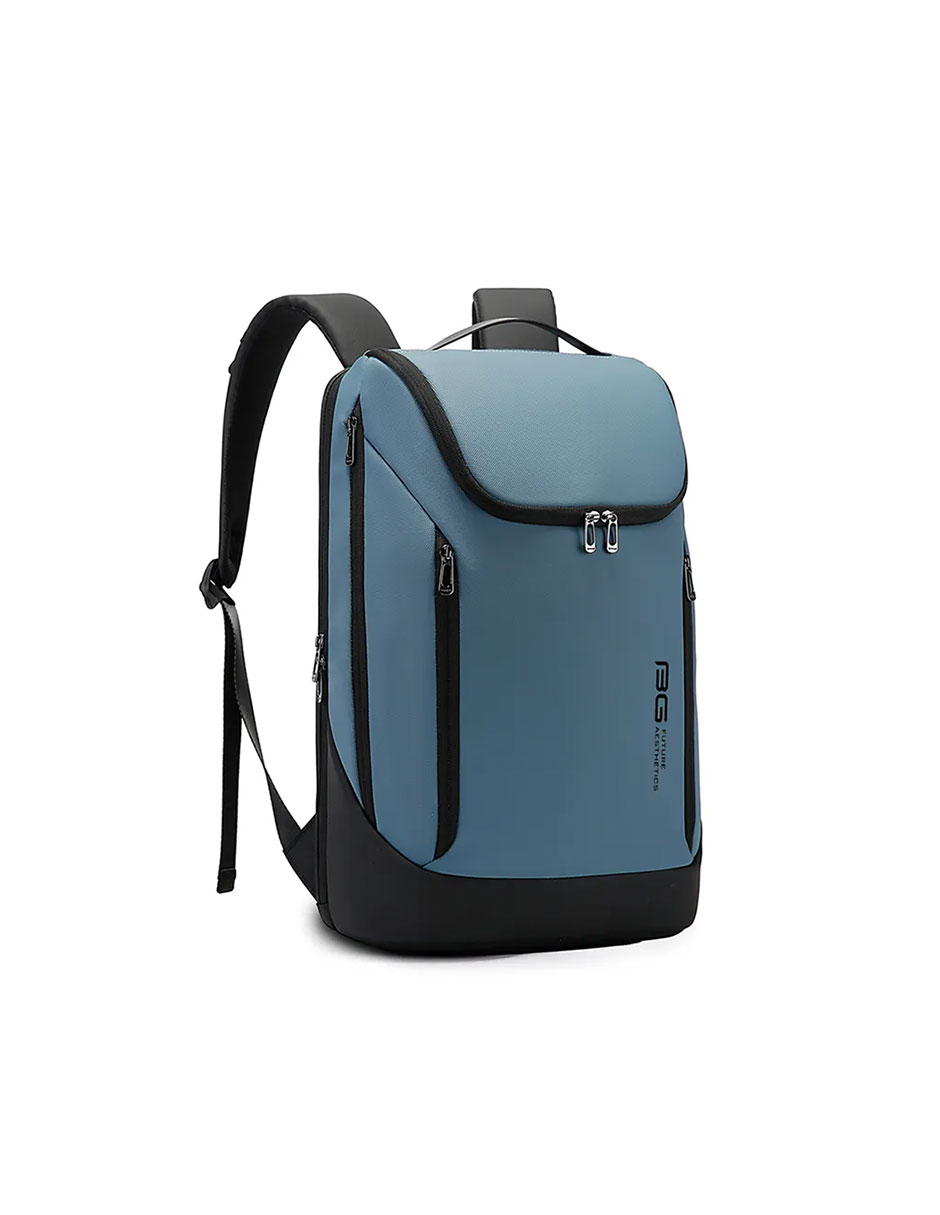 Foto 7 pulgar | Mochila Bange Para Laptop 15.6'' Modelo Bg-2517 Color Azul Celeste Repelente Al Agua