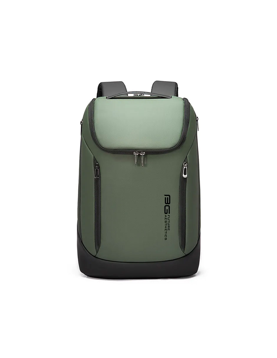 Foto 4 pulgar | Mochila Bange Para Laptop 15.6'' Modelo Bg-2517 Color Verde Repelente Al Agua