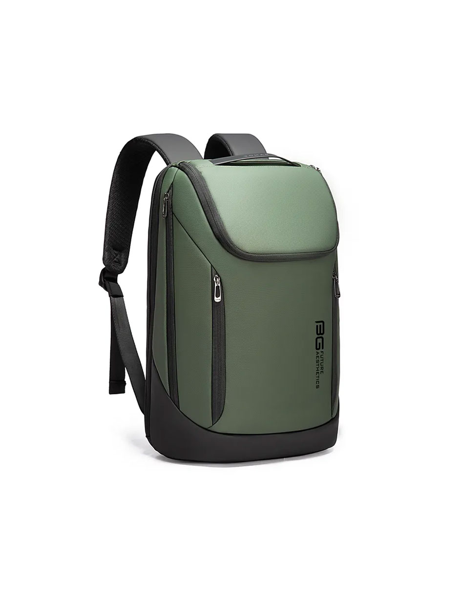 Foto 5 pulgar | Mochila Bange Para Laptop 15.6'' Modelo Bg-2517 Color Verde Repelente Al Agua