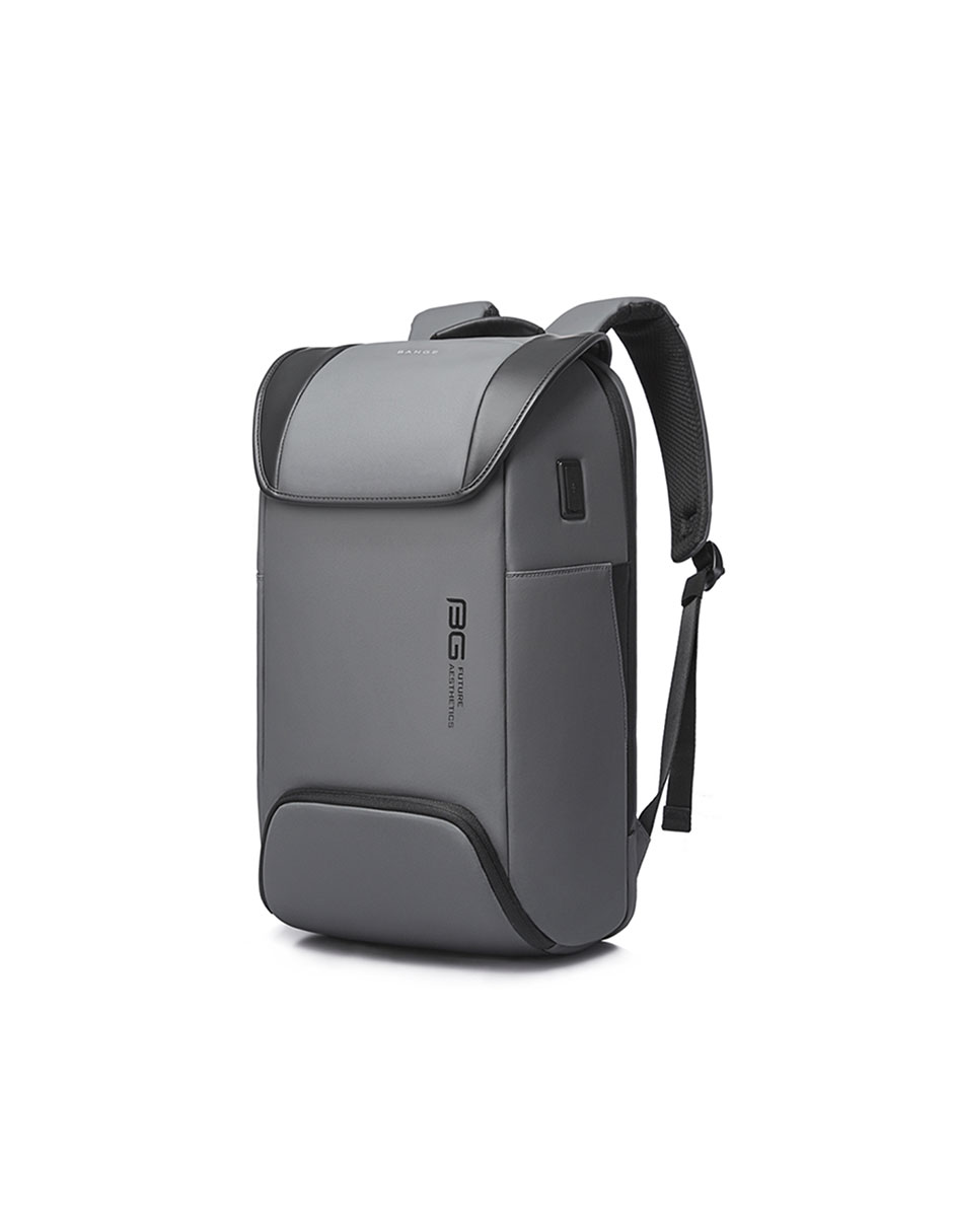 Foto 5 pulgar | Mochila Bange para Laptop de 15.6" Gris