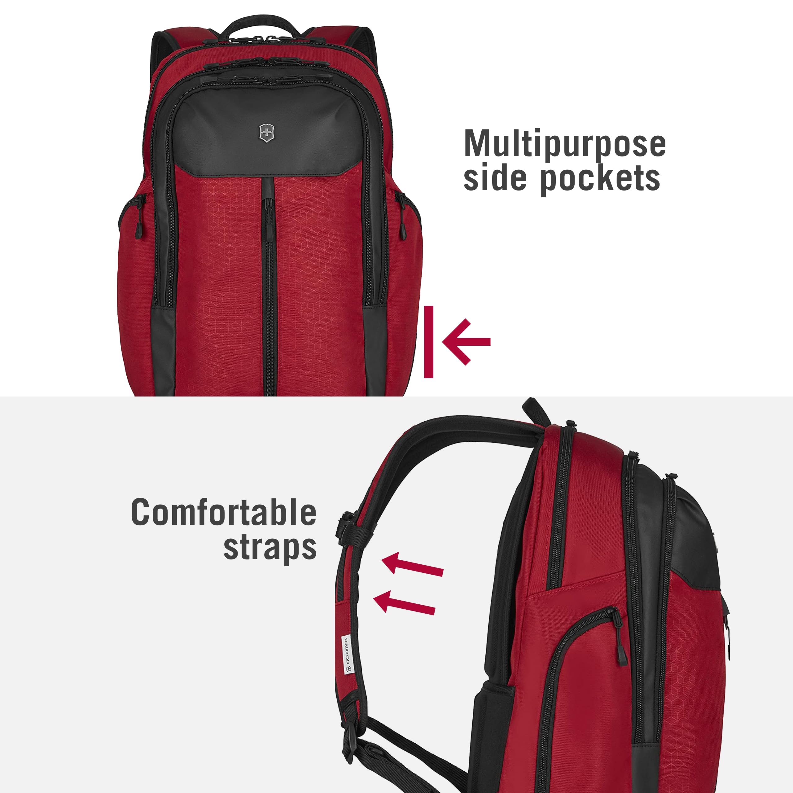 Foto 8 pulgar | Mochila Victorinox Altmont Original Vertical-zip 24l Roja - Venta Internacional.