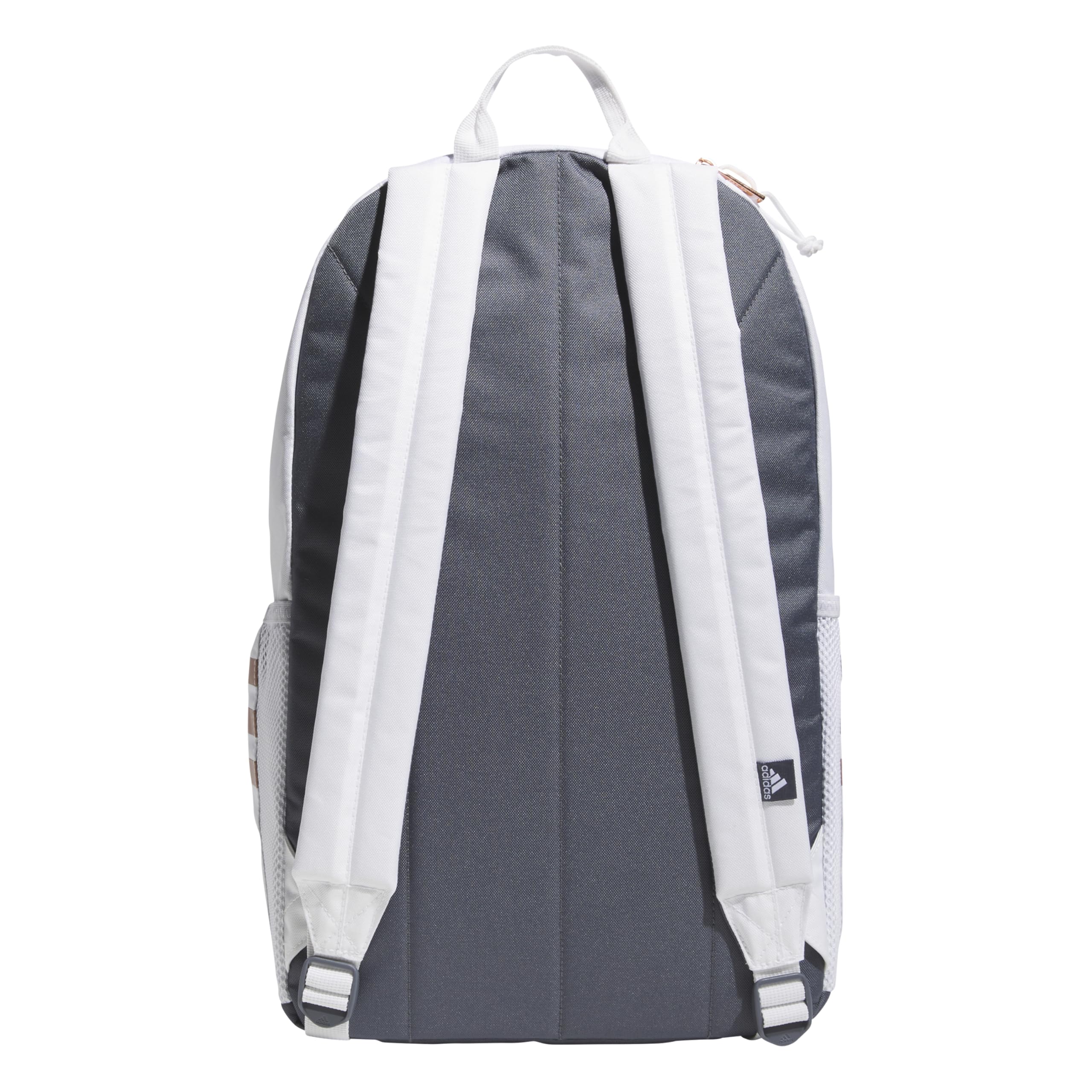 Foto 5 pulgar | Mochila Adidas Classic De 3 Rayas Unisex Blanco/oro Rosa - Venta Internacional.