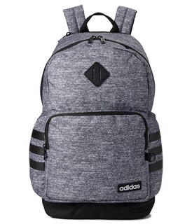 Foto 1 | Mochila Adidas Classic De 3 Rayas, Duradera, Unisex, Gris Y Negra - Venta Internacional.