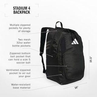Foto 2 | Mochila Adidas Stadium Team Sports 36l Para Hombre Y Mujer - Venta Internacional.