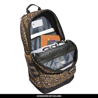 Foto 3 | Mochila Adidas Classic De 3 Rayas, Unisex, Duradera, Con Diseño De Guepardo - Venta Internacional.