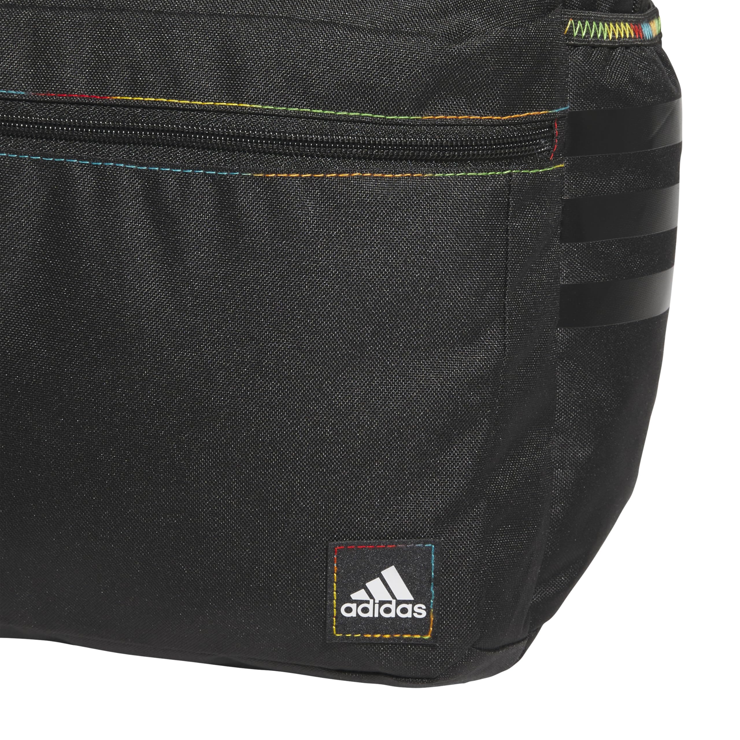 Foto 4 pulgar | Mochila Adidas Classic De 3 Rayas, Duradera, Unisex, Negra - Venta Internacional.