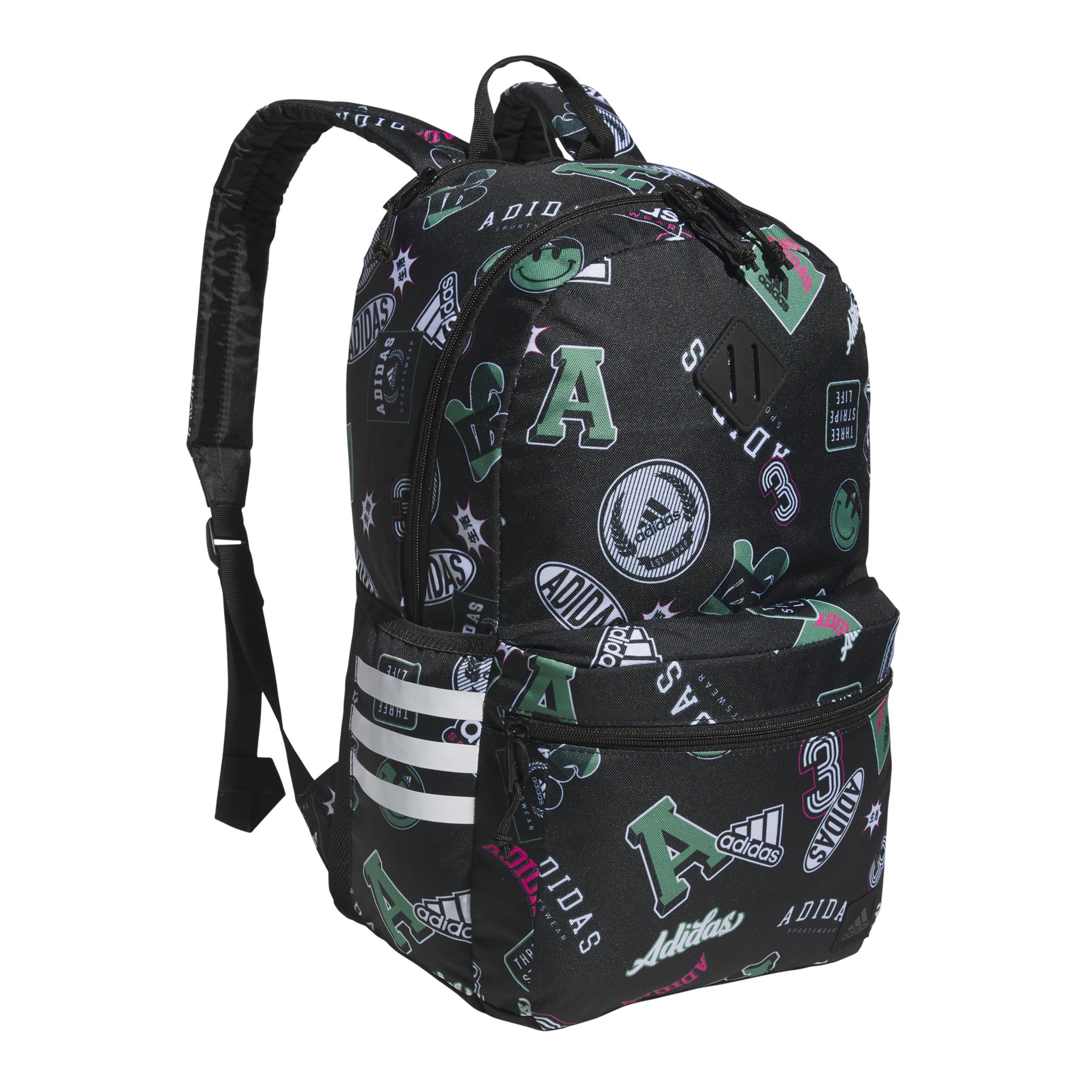 Foto 2 pulgar | Mochila Adidas Classic 3-stripe Rec League, Unisex, Negro/blanco - Venta Internacional.