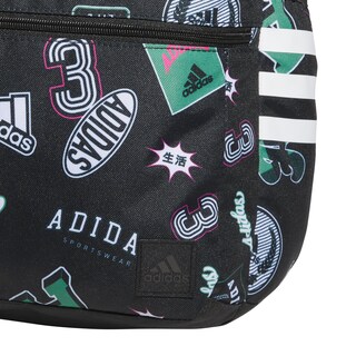 Foto 3 | Mochila Adidas Classic 3-stripe Rec League, Unisex, Negro/blanco - Venta Internacional.