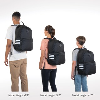 Foto 5 | Mochila Adidas Classic 3-stripe Rec League, Unisex, Negro/blanco - Venta Internacional.
