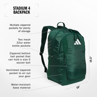 Foto 2 | Mochila Adidas Stadium Team Sports 36l Para Hombre Y Mujer - Venta Internacional.