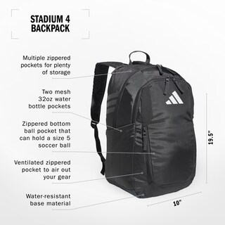 Foto 2 | Mochila Adidas Stadium Team Sports 36l Para Hombre Y Mujer - Venta Internacional.