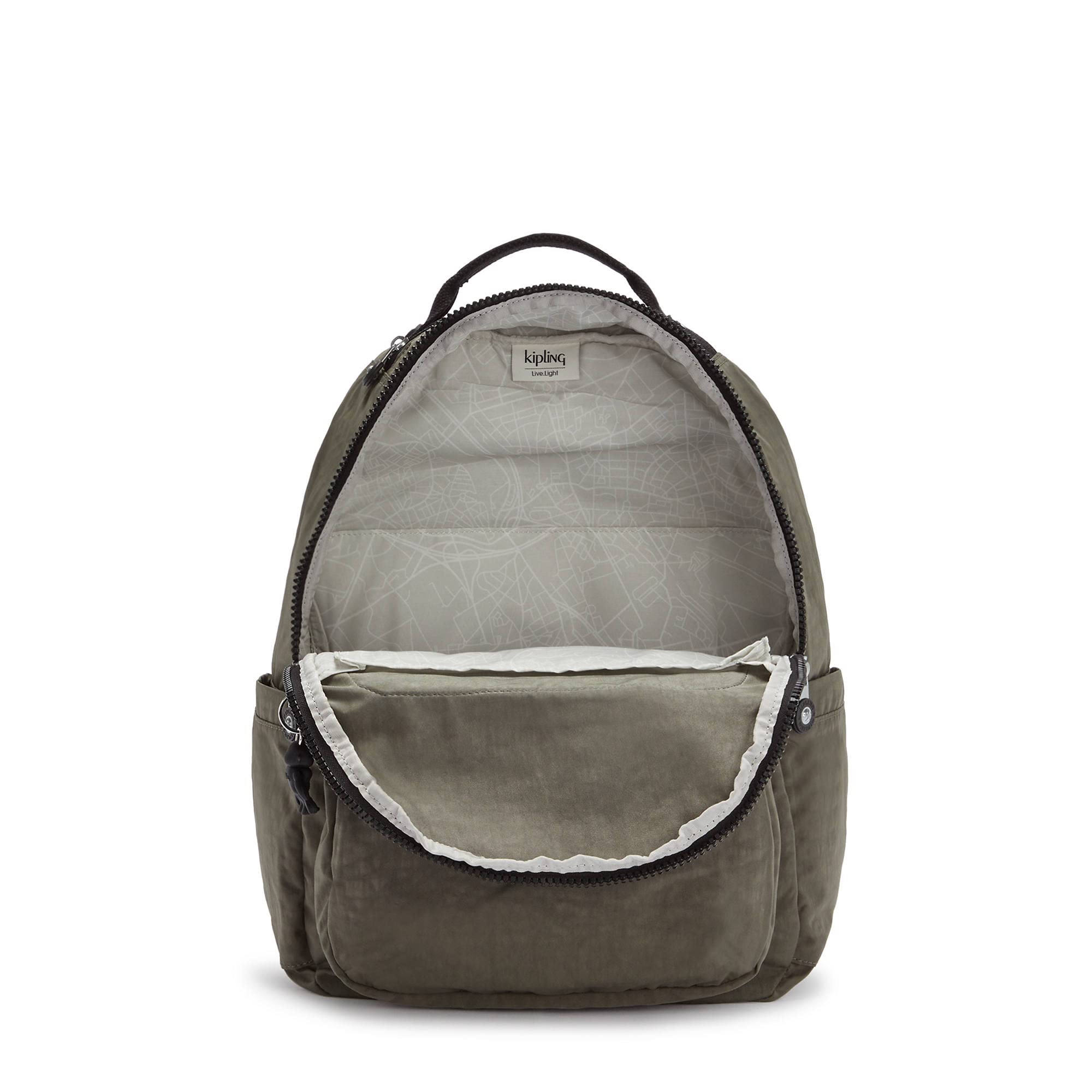 Foto 3 | Mochila Kipling Seoul 15 Portátil Para Mujer Resistente Al Agua - Venta Internacional.