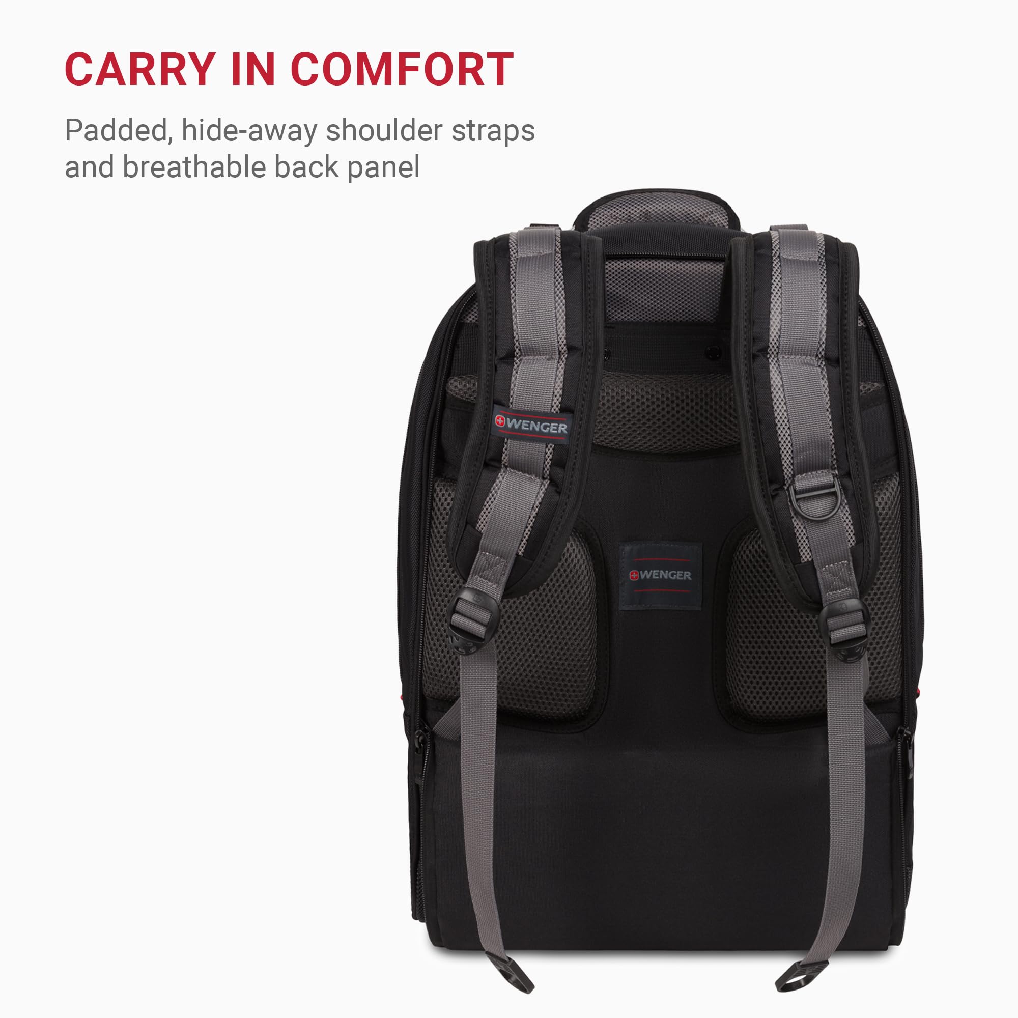 Foto 6 pulgar | Mochila para Portátil Wenger Synergy Negro/Gris para Portátil de 16 Pulgadas - Venta Internacional