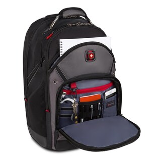 Foto 6 | Mochila para Portátil Wenger Synergy Negro/Gris para Portátil de 16 Pulgadas - Venta Internacional