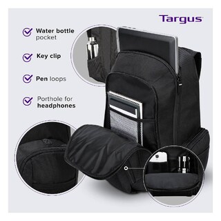 Foto 2 | Mochila Targus Groove Negra para Laptop de 15.4"