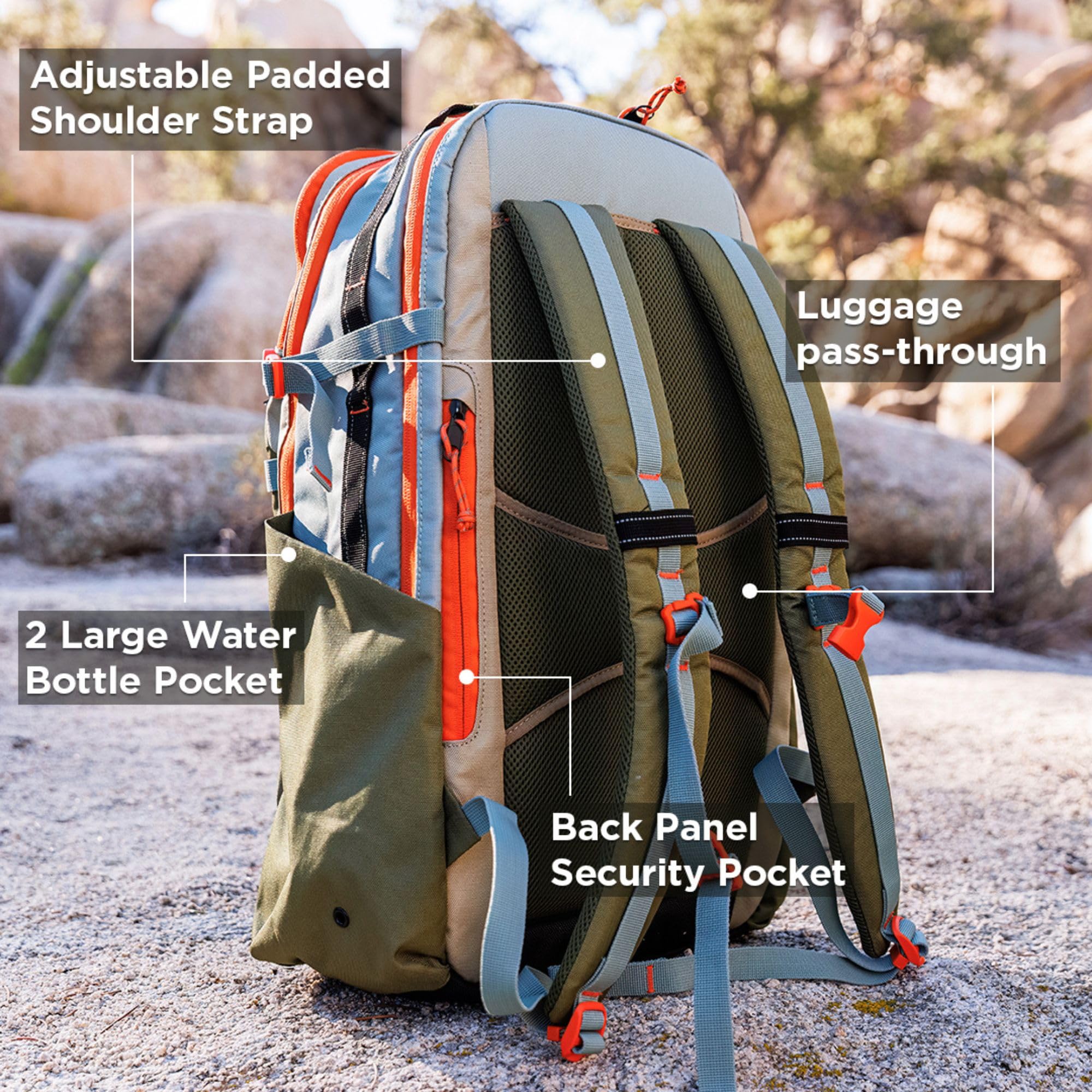 Foto 6 pulgar | Mochila Ogio Alpha 25, 25 L De Capacidad, Sage 22, Para Portátil De 17 Pulgadas - Venta Internacional.