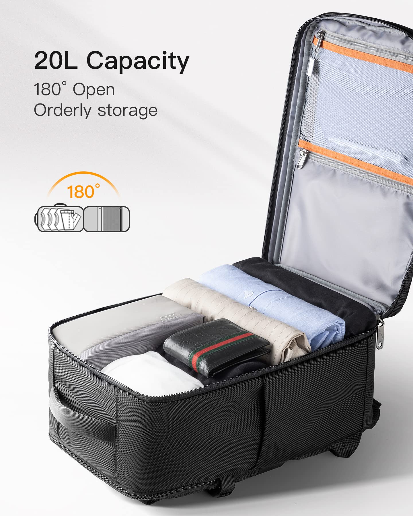 Foto 4 pulgar | Mochila Inateck 20 L Negro - Venta Internacional