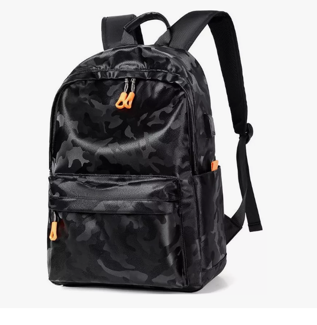 Foto 1 | Mochila Xtellar Camuflaje Casual Moda USB Impermeable con Espacio para Laptop 14 Pulgadas